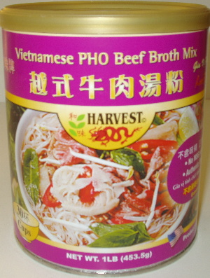 Harvest 2000 Vietnamese Pho Beef  Broth Mix